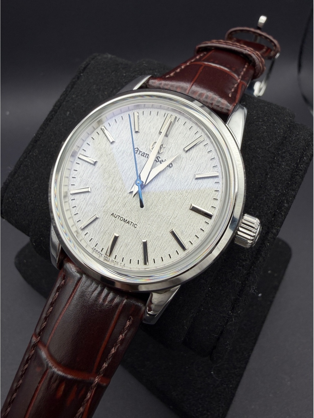 Custom White Wood Textured Automatic Watch Mod